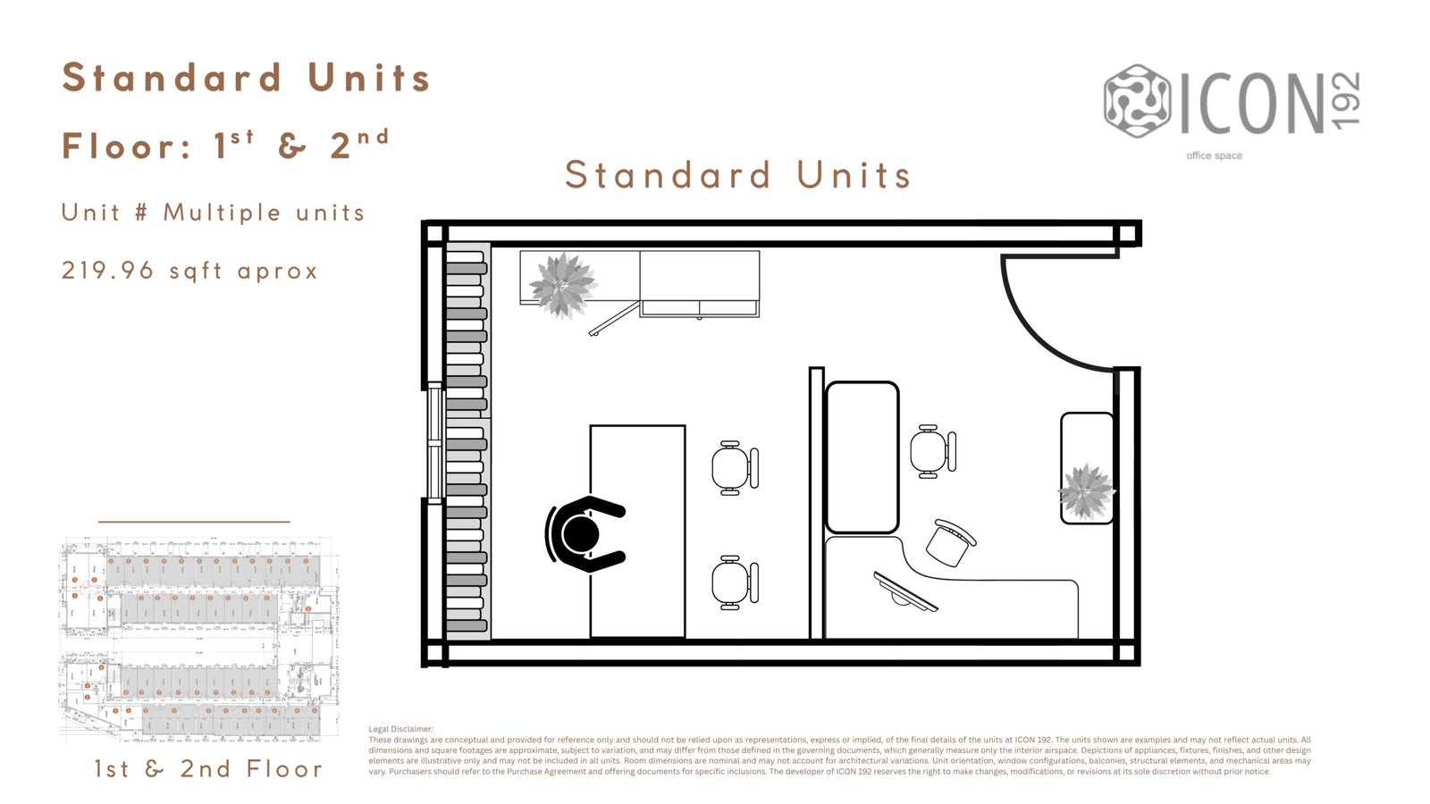 ICON 192 Floor Plan thumbnail